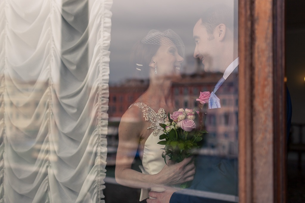 wedding in Venice as palazzo cavalli